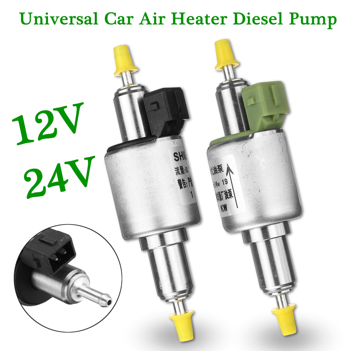 12V/24V Electric Oil Fuel Pump Universal Diesel Air Heater Pump