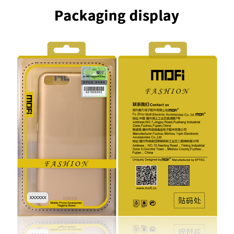 Mofi Frosted Ultra Thin Shockproof Hard PC Back Cover protective Case for Xiaomi Mi A3 / Xiaomi Mi CC9e 6.088 inch Non-original