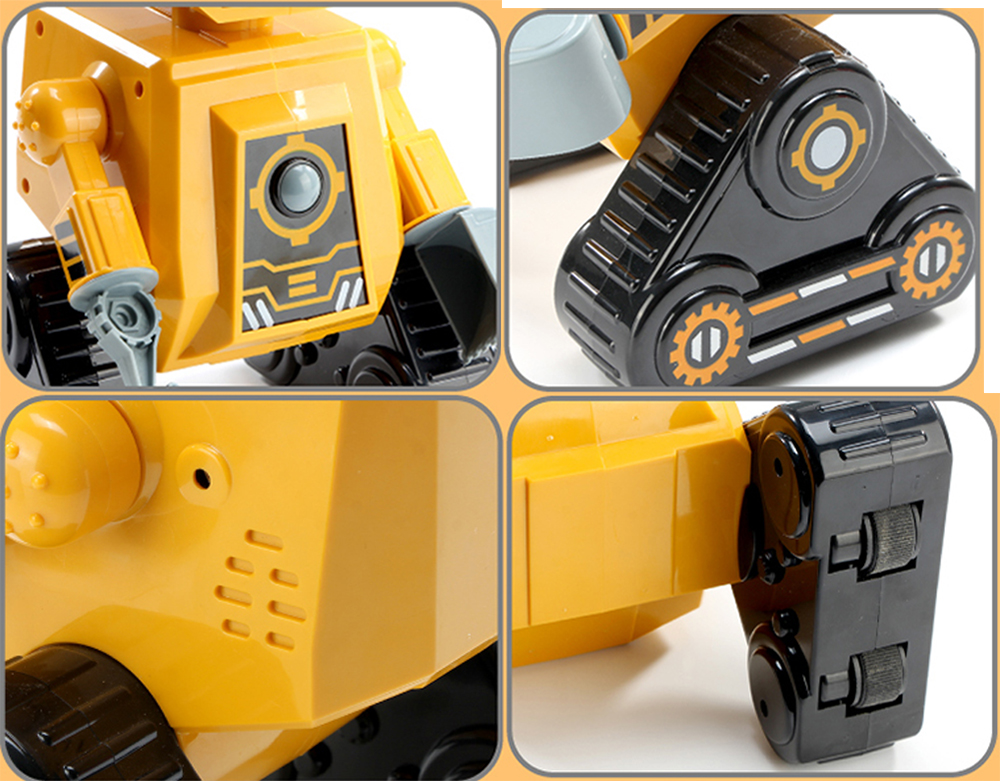 MAIGU T17 Smart RC Robot Programable Voice Interaction Play Music Sliding Robot Toy Gift - Photo: 9