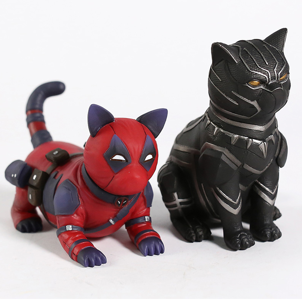 Creative Decoration Action Figure Collectible Cat Model Toys - Photo: 2