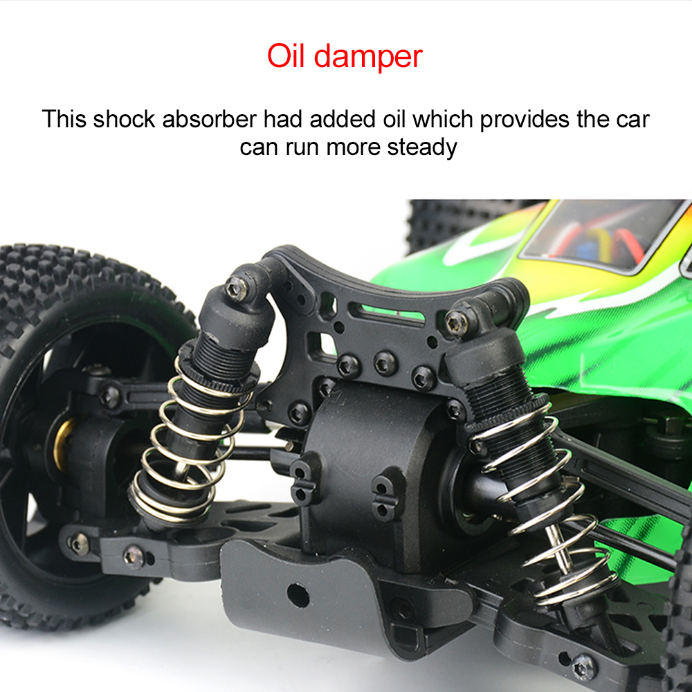 K12 1/16 2.4G 2CH 4WD High Speed RC Car Off-road Vehicle Models Truck With 3kg Servo - Photo: 6