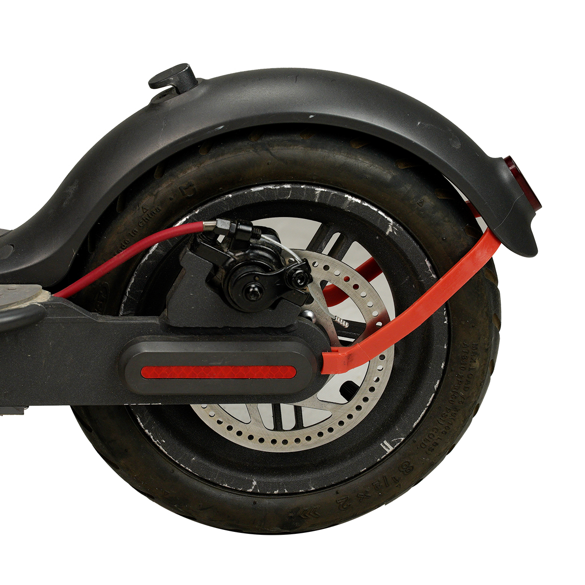 7PCS vermelho / preto / branco inicial acessórios modificados para M365 / M187 / Pro scooter elétrico