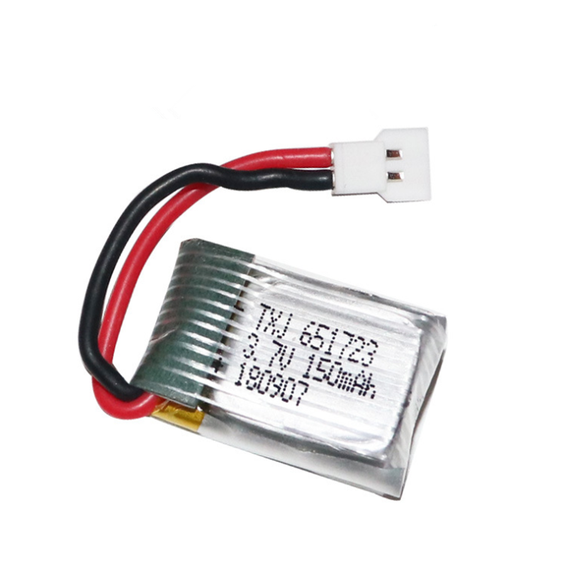 3.7V 150mAh 25C White Plug High Rate Discharge Polymer Lipo Battery&Charger Set for RC Drones - Photo: 7