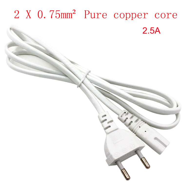 Bakeey 500W Support High Current 2.5A Pure Copper Core C7 To EU European 2-Pin Plug AC PCI-E Power Cable Lead Cord For Smart Home