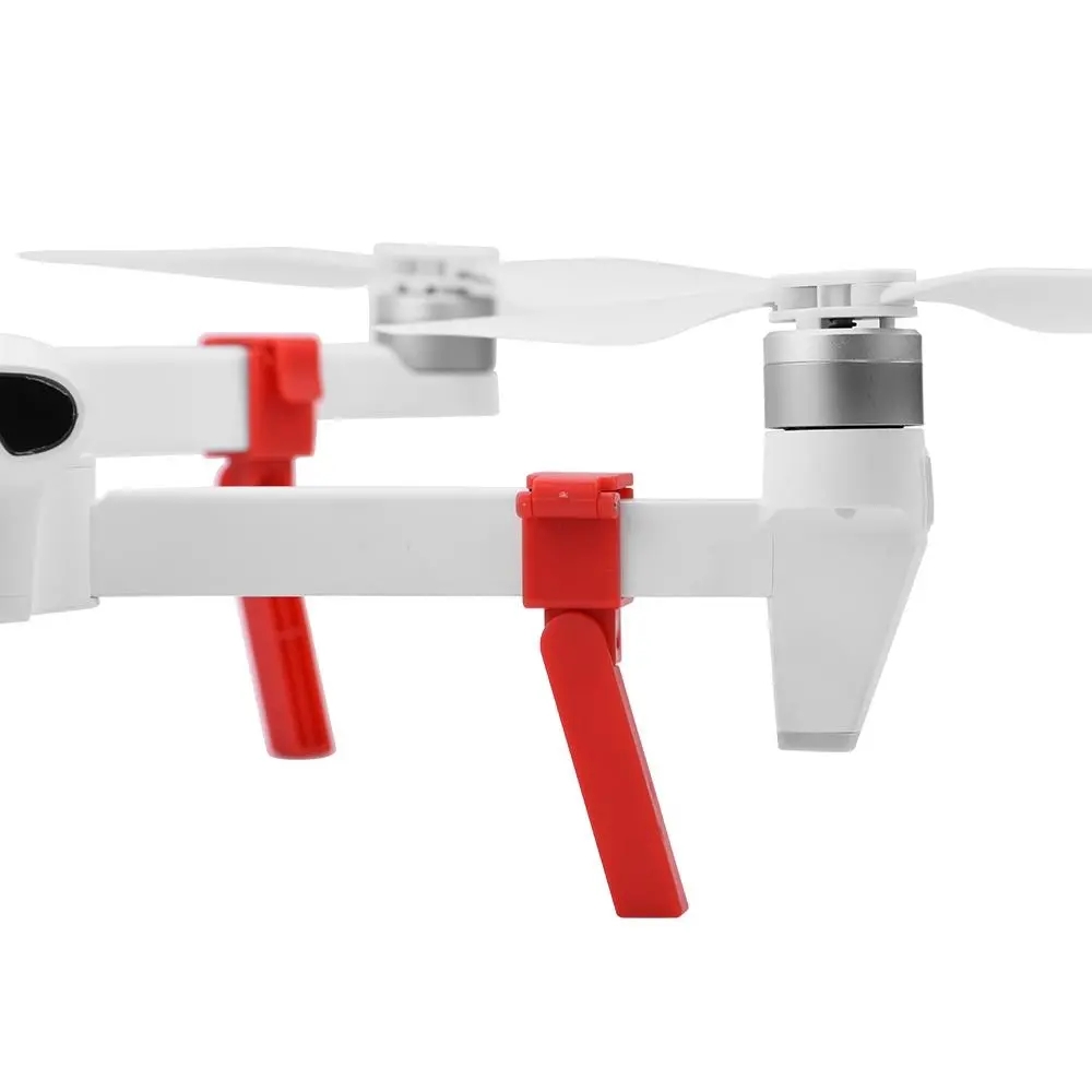 Shock Absorber Landing Gear Extended Heighten Foldable Leg Tripod Red and White for Xiaomi FIMI X8 SE - Photo: 4