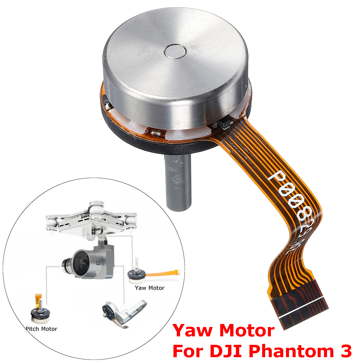 Gimbal Yaw Motor RC Quadcopter Parts For DJI Phantom 3 Standard - Photo: 2