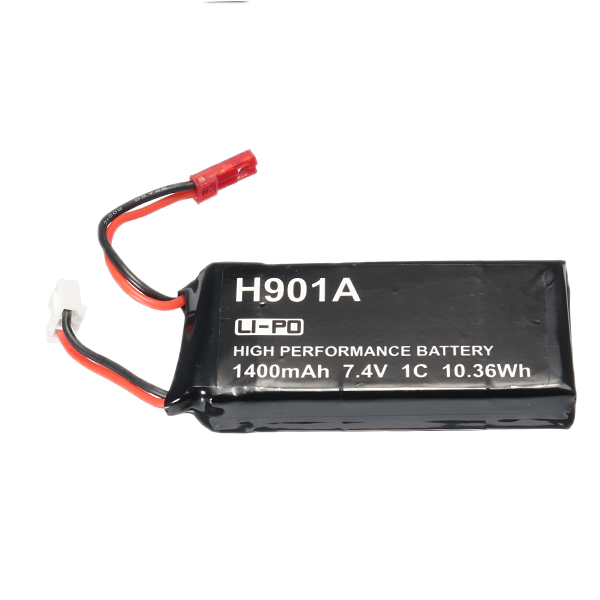 3PCS 7.4V 1400mAh Lipo Battery For Hubsan H501S H502S H109S H901A Transmitter - Photo: 8