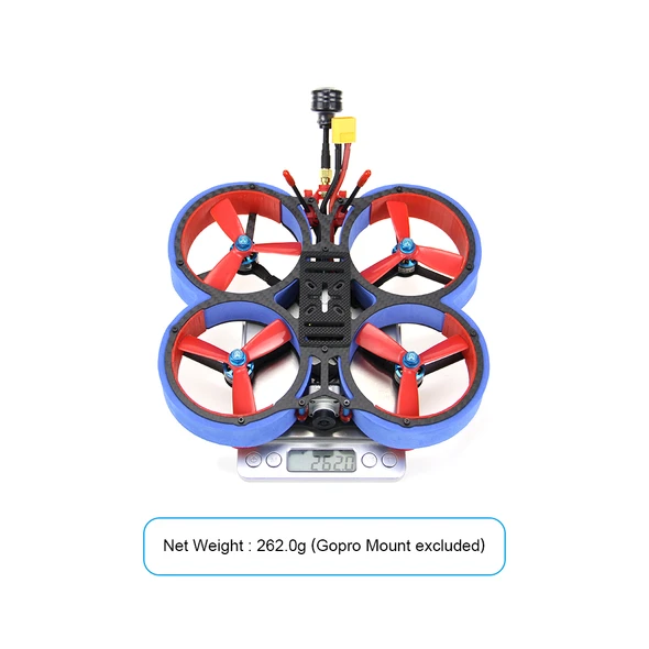 HGLRC Veyron 3 HD 3Inch 6S Cinewhoop FPV Racing Drone with Caddx Vista ZEUS35 AIO 600mW VTX 1408 Motor - Photo: 9