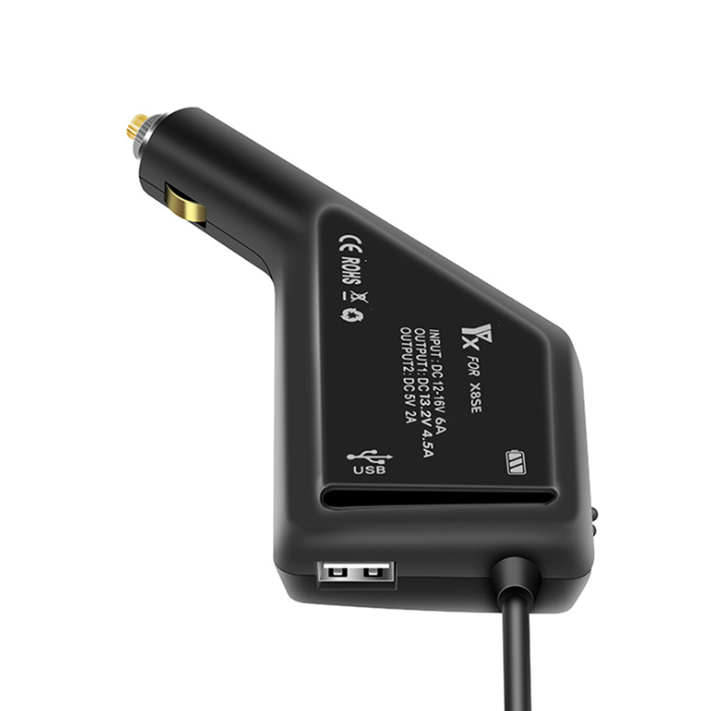 YX 2-in-1 Battery With USB Remote Controller Car Charger Outdoor Smart Charging Device for FIMI X8 SE - Photo: 4