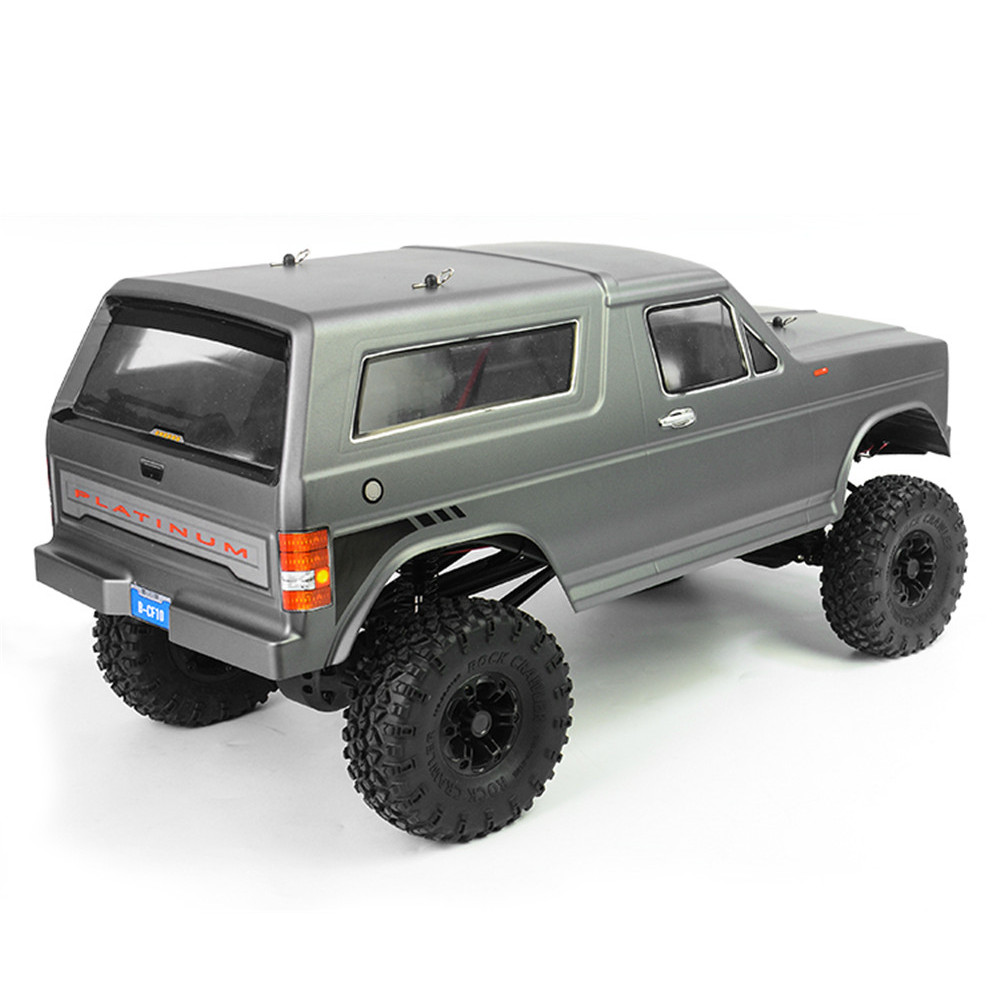 CJ10 for Caster 1/10 2.4G 4WD RC Car Electric Rock Crawler Off-Road Vehicles with LED Light RTR Model - Photo: 12