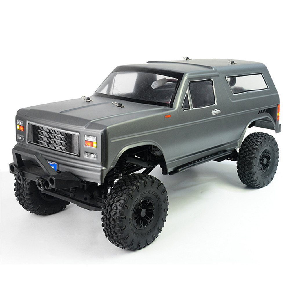CJ10 for Caster 1/10 2.4G 4WD RC Car Electric Rock Crawler Off-Road Vehicles with LED Light RTR Model - Photo: 11
