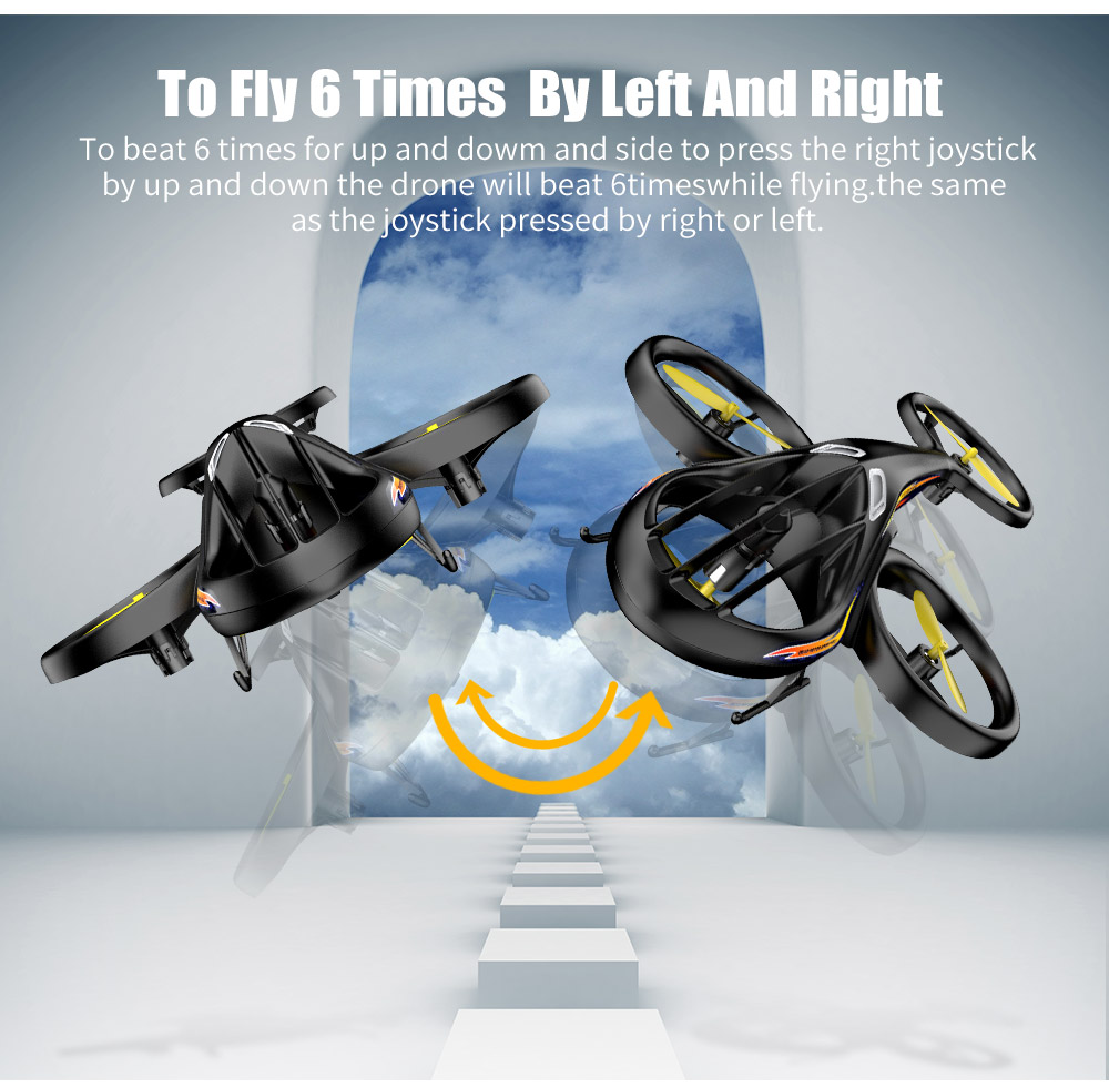 SYMA TF1001 Helifury 360 Altitude Hold Mode 3D Flips LED RC Drone Quadcopter RTF with Landing Pad - Photo: 7