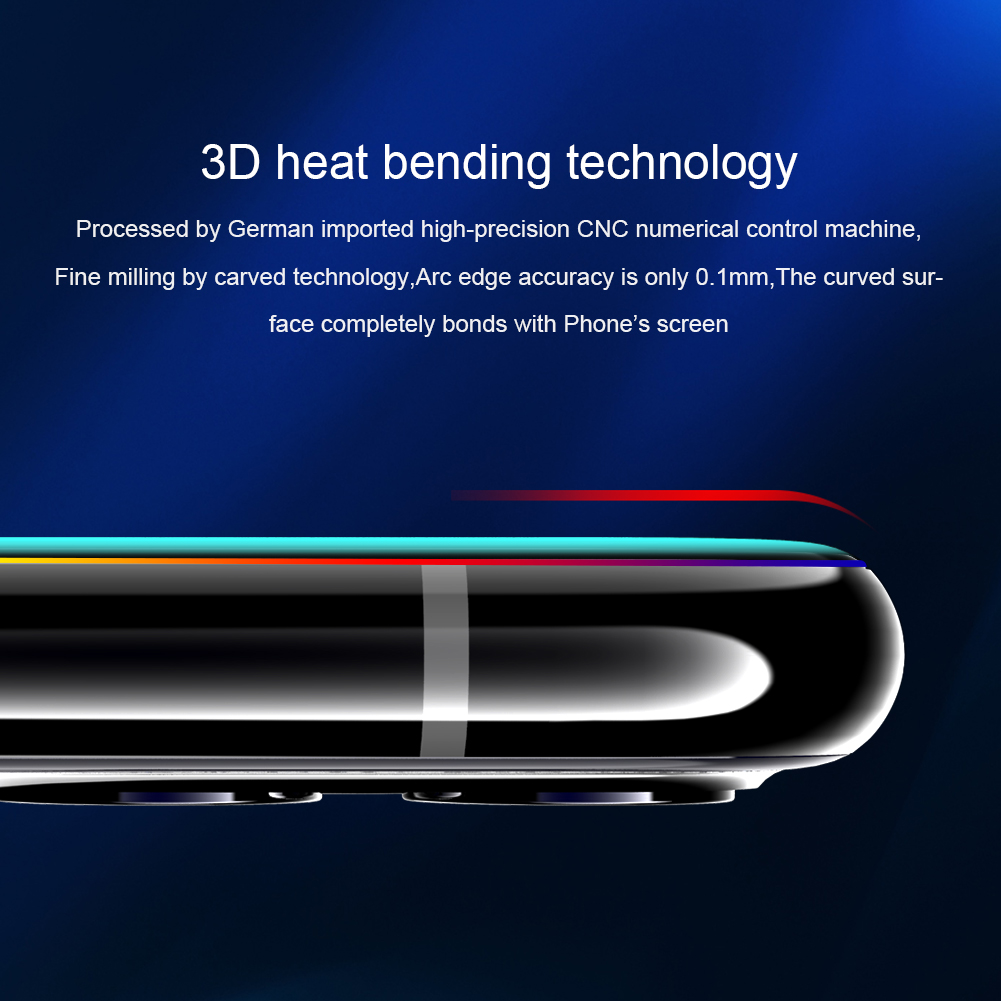 NILLKIN 3D CP+ MAX 9H Anti-Explosion Full Coverage Tempered Glass Screen Protector For Xiaomi Mi 10 /Mi 10  Pro