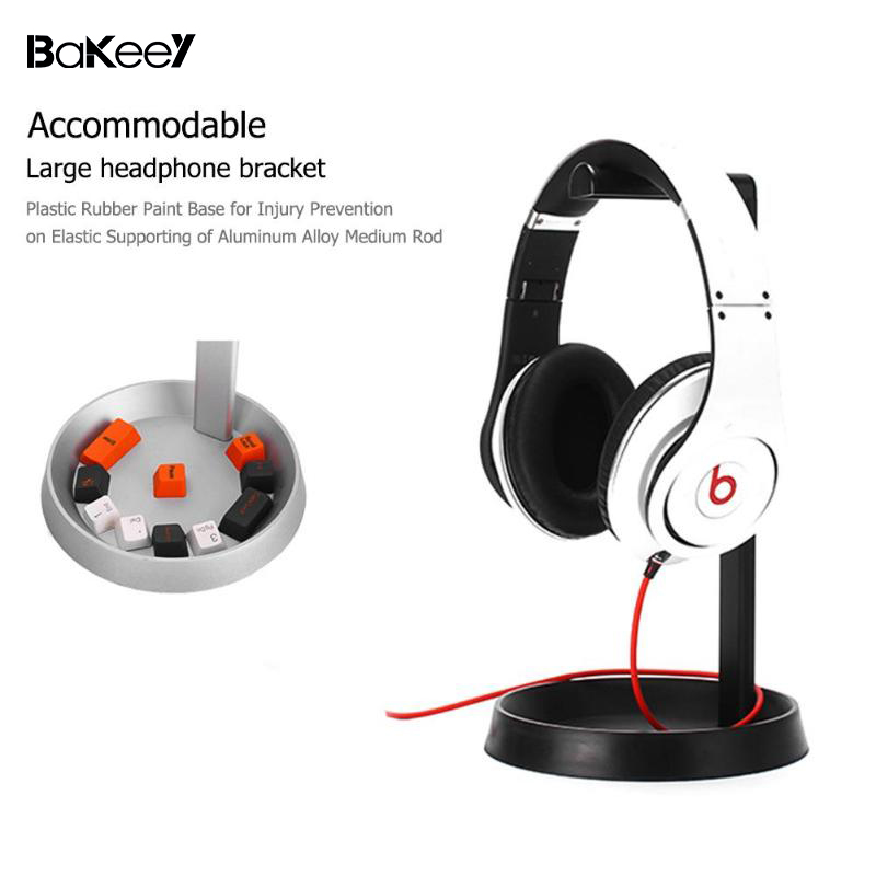 Bakeey Universal Metal Texture with Storage Base Headphone Holder Headset Desktop Display Holder Mount Bracket for Beats