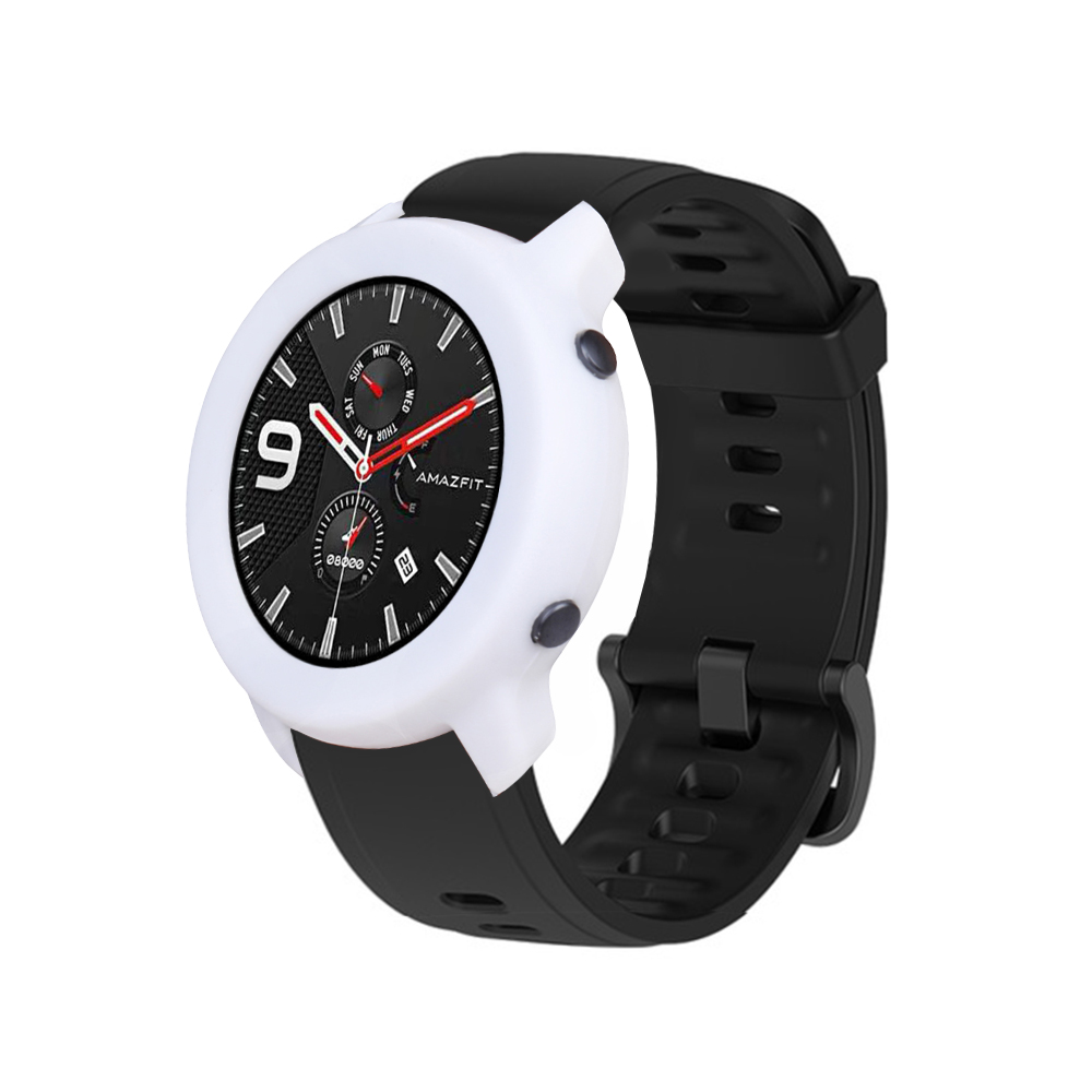 Bakeey Soft Explosion-proof Full Wrapped Silicone Watch Cover for Amazfit GTR 42mm Smart Watch 