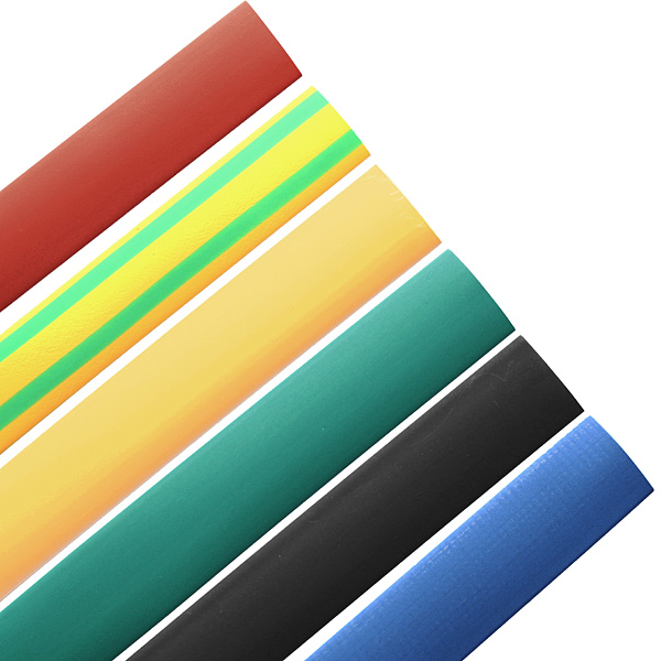1M 10.0MM 7 Color 2:1 Polyolefin Heat Shrink Tubing Tube Sleeving Wrap