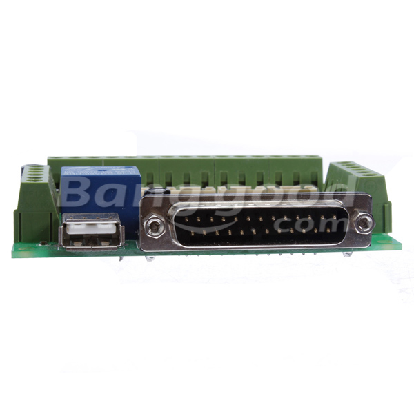 3Pcs Geekcreit® 5 Axis CNC Breakout Interface Board para Stepper Driver Mach3 Com cabo USB