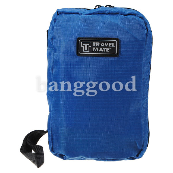 Travel Nylon Wash Bag Storage Organizer Mesh Zipper