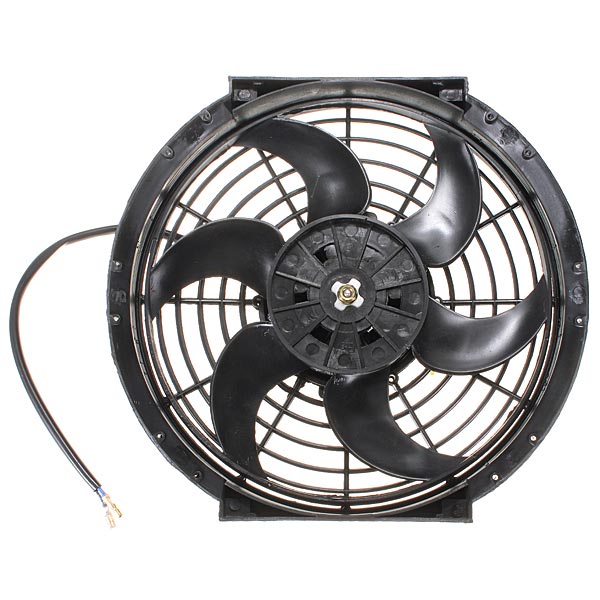 10 Inches 12V Slim Reversible Electric Radiator Cooling Fan Push Pull