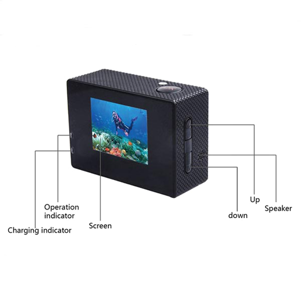 SJ4000 1.5 Inch HD Car DVR Camera+16GB Micro Sd TF Memory Card