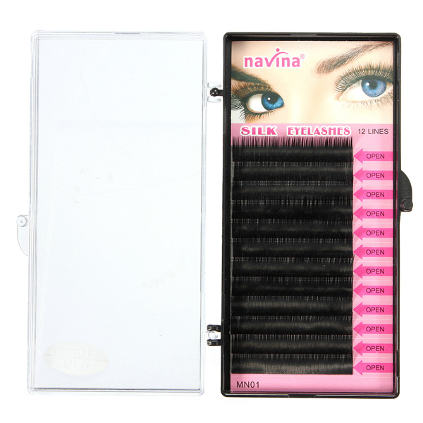 8/10/12mm Natural Soft Thick Curl False Extension Eyelashes