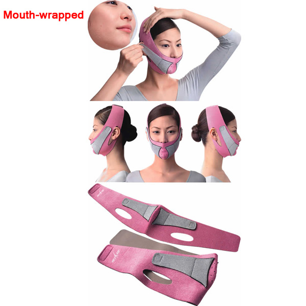 Nylon Face Slimming Belt Face Thining Mask Bandage   