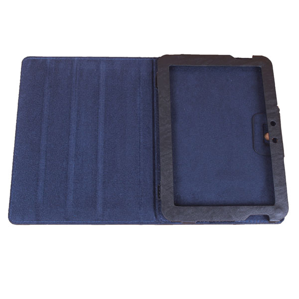Folio Rock Grain Leather Case With Folding Stand for FNF ifive X2