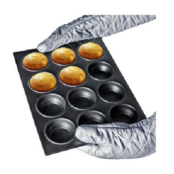 

12 Отверстия Металлическая чашка Торт Плесень Печенье Pan Bake Инструмент Многофункциональная выпечка Набор