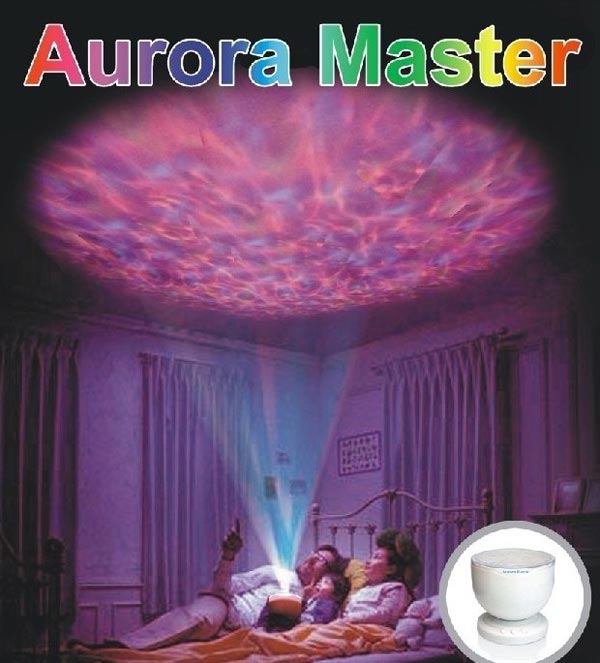 Aurora Master Light Ocean Daren Waves Projector With Speaker Table Light