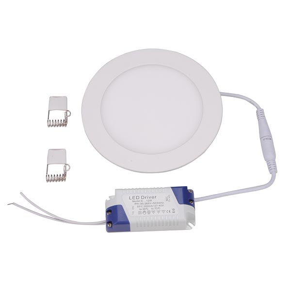 9W Round Dimmable Ultra Thin Ceiling Energy-Saving LED Panel Light
