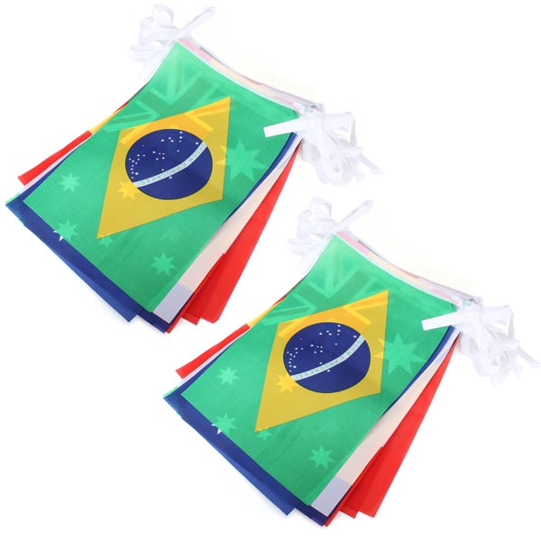 

Бразилия чемпионат мира топ-32 строки флаги болельщиков бар ресторан украшения