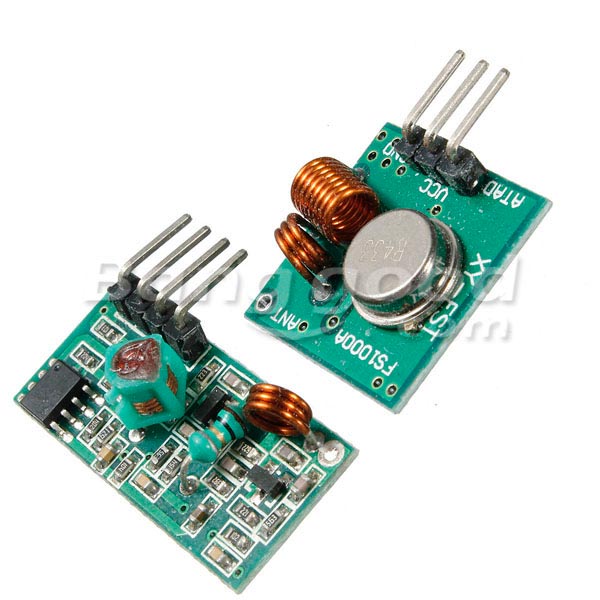 Wireless RF Transmitter and Receiver