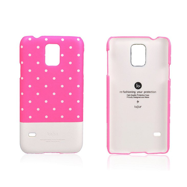 Kajsa Polka Dots Pattern Noctilucent Hard Case For Samsung S5 I9600