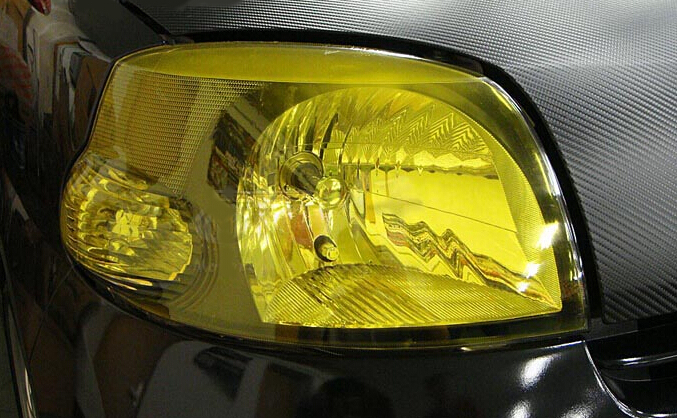Motorcycle Car Tint Light Taillight Headlight Color Film 100cm x 30cm