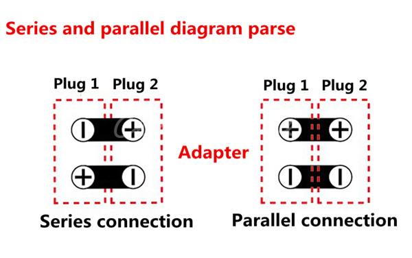XT60 Parallel Adapter Harness Connector Converter