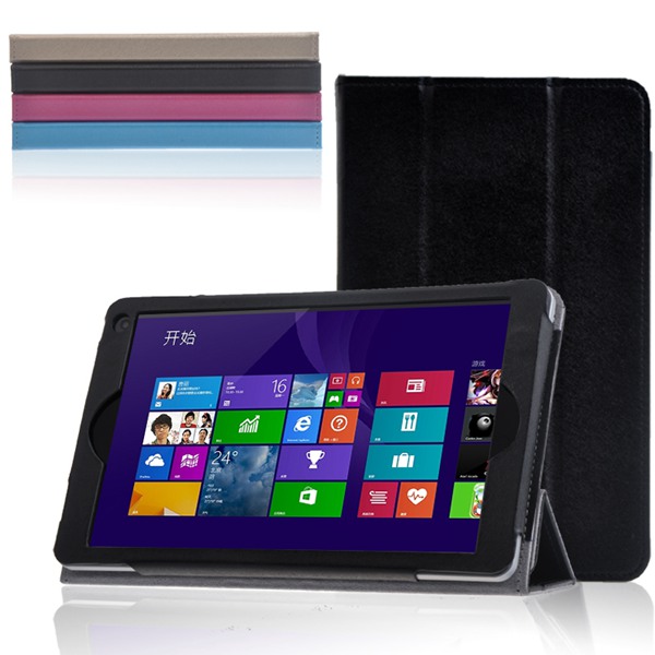 Tri-fold Folio PU Leather Stand Case Cover For  ALLDOCUBE CUBE IWORK 8 Tablet