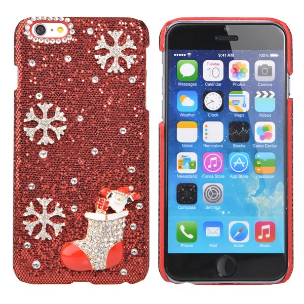 

Bling Christmas Stocking Case For iPhone 6 Plus & 6s Plus