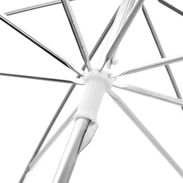 FOTGA 33 polegadas 83 centímetros Studio Flash Soft guarda-chuva branco translúcido