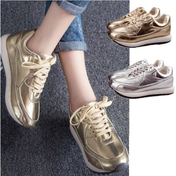 womens thick sole shoes leisure korean platform ladies sneakers at ...