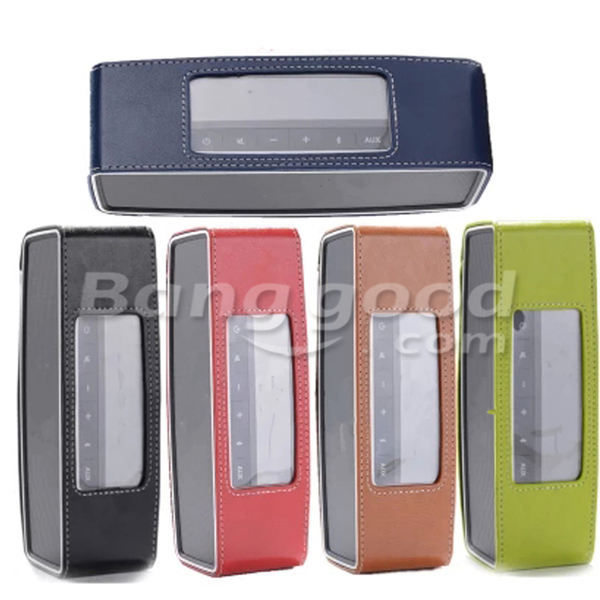 PU Leather Carry Case Cover Sleeve Bag For B ose SoundLink Mini Speaker 