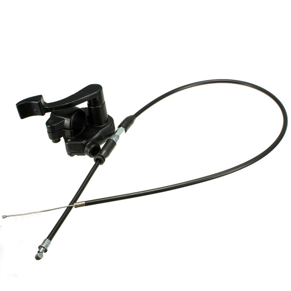 50-150cc Motorcycle Thumb Lever Throttle Accelerator Holder+Cable Assembly Quad Pit Bike