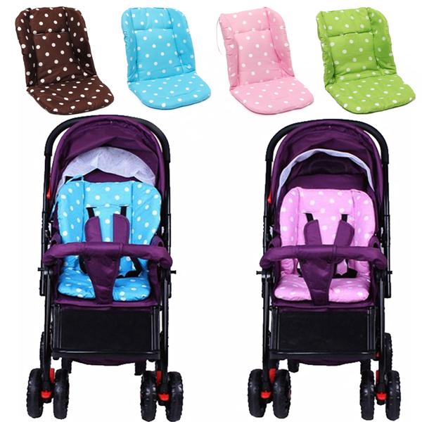 

Cotton Baby Infant Thick Pushchair Mat Cover Stroller Buggy Pram Seat Cushion