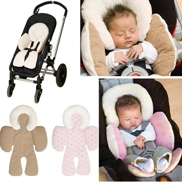 Baby Kid  Reversible Baby Body Support Compliance Car Seat Stroller Cushions Pad