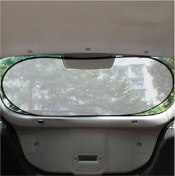 

100x50cm автомобиль заднего стекла зонтик от солнца Крышка экрана козырек щит