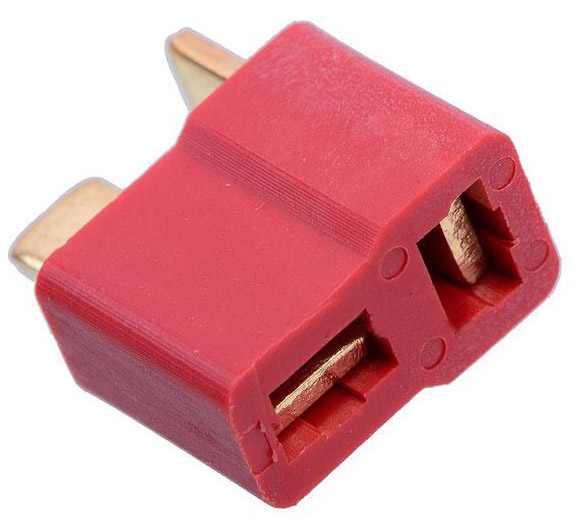 1 Pair Fireproof T Plug Connector For RC ESC Battery