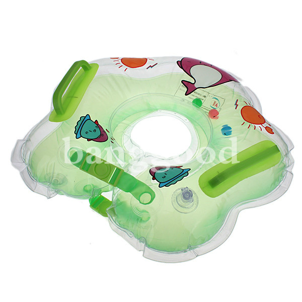 Baby Neck Float Ring Safe Pools Infant Swimming for Bath Inflatable Floats 