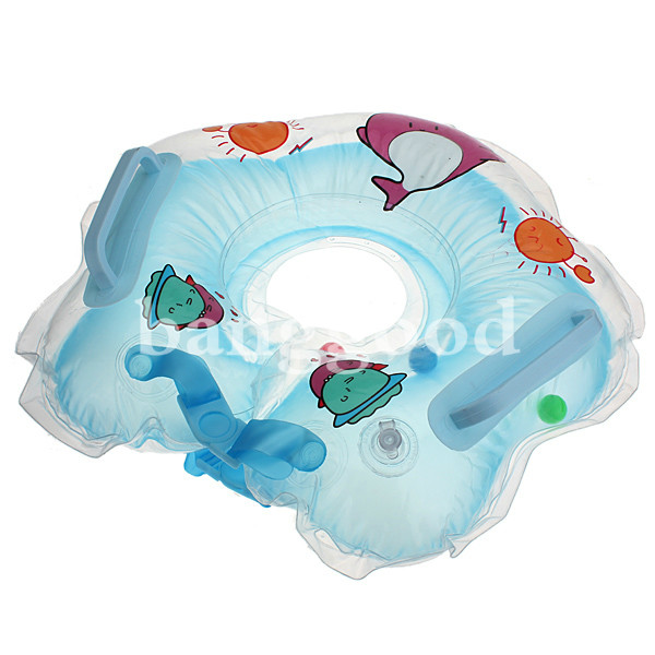 Baby Neck Float Ring Safe Pools Infant Swimming for Bath Inflatable Floats 