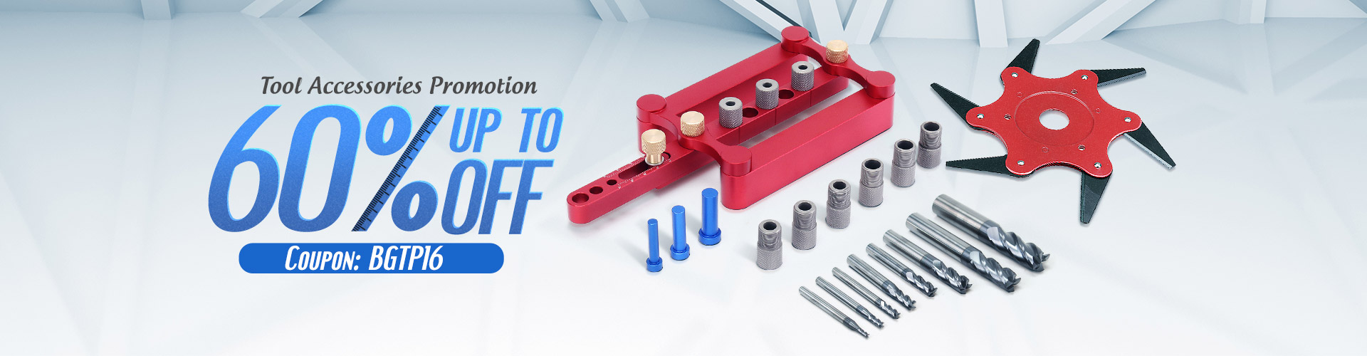 Extra 16% OFF for Tool Accessories Promotion