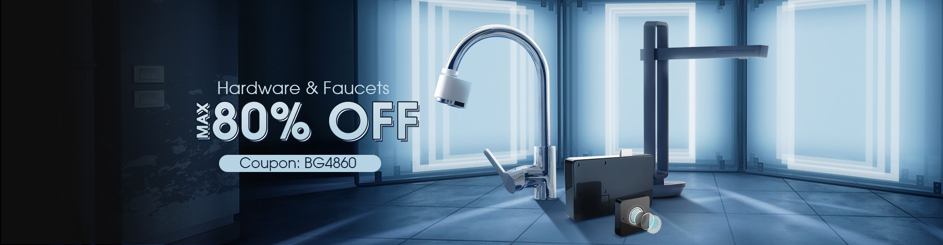 15% OFF for Faucet Hardware Promotion