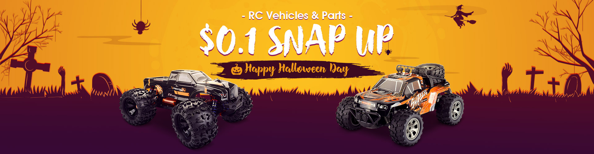 Halloween Day Sale for RC Vehicles Parts